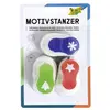 Bringmann folia Set de perforateurs de motifs de Noel, petit, set 1 ()