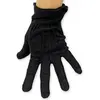 Gants courts en Coton homme, Noirs