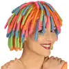 Perruque fille Rasta, Multicolore