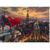 Schmidt Spiele Puzzle 1000 pièces - Thomas Kinkade : Superman, protecteur de Metropolis