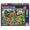 Puzzle 1500 pièces - SCHMIDT - La diversité du monde animal - Adulte