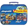 Schmidt - 55599 - puzzle - playmobil - coffret de puzzles 2x60 - 2x100 pièces