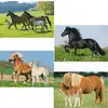 Schmidt Spiele - Puzzle 26 et 48 pièces - Coffret 4 puzzles : Chevaux