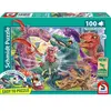 Schmidt Puzzle 100 pièces : Petit dino, grandes aventures