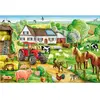 Schmidt Spiele Jouet La ferme joyeuse Puzzle, 100 pièces à partir de 6 ans