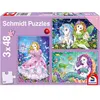 Puzzle Schmidt - La Fée et la Sirène, 3x48 pièces