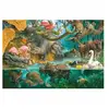 Schmidt Puzzle 100 pièces : Familles d'animaux sur la rive