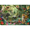 Puzzle 100 pièces - SCHMIDT - Faune colorée dans la jungle - Enfant - 100-200 pièces