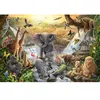 Schmidt Spiele 56454 Animaux en Afrique, 60 pièces Puzzle pour Enfants