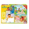 Sachen machen, 3x24 Teile: Kinderpuzzle Sesamstraße