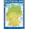 Puzzle 1000 Pièces : Carte de l'Allemagne, Schmidt Spiele