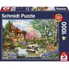 Puzzle 1000 pièces Schmidt - Maison au bord du lac