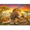 Schmidt Spiele 58987 Cuddling Family of Lions, 1000 Piece Jigsaw Puzzle