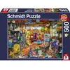 Puzzle Schmidt - Marché d'antiquités dans le garage, 500 pièces