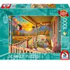 Puzzle 1000 pièces : Véranda des montagnes