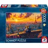 Puzzle 1000 pièces : Chuchotements sur les toits de Paris