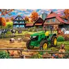 Schmidt Spiele Puzzle 1000 pièces : Ferme avec tracteur : John Deere 5050E