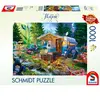 Schmidt Puzzle 1000 pièces : La caravane dans les montagnes