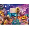 Schmidt Puzzle 1000 pièces : Camping romantique au Far West