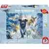 Schmidt Puzzle 1000 pièces : Labrador noir dans la neige