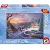Puzzle 1000 pièces : Disney, Cendrillon Ramener à la maison pour Noël