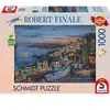 Puzzle 1000 pièces : Coucher de soleil à Santorin