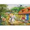 Schmidt Spiele Puzzle 1000 pièces : Bibi and Tina, S'amuser à la Martinshof