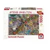 Schmidt Spiele - Steve Skelton Puzzle Tout en Mouvement 1000 pièces, 59966, coloré