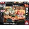Schmidt Spiele Puzzle 1000 pièces : Secret Puzzle : La table de la cuisine