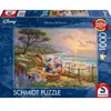 Schmidt Spiele Puzzle 1000 pièces - Thomas Kinkade : Donald et Daisy - Un après-midi de canard