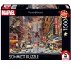 Schmidt Spiele 59959 Deadpool, Snow Day, Marve,l Thomas Kinkade, 1000 Teile Puzzle