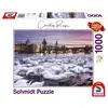 Schmidt Spiele Puzzle 1000 pièces : Cygnes de Prague, Christian Ringer
