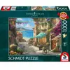 Schmidt Spiele Puzzle Caf  sur la Riviera italienne, 1000 pcs