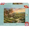 Puzzle Schmidt - Thomas Kinkade : Dans les vignes, 2000 pièces