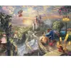 Schmidt Spiele DISNEY BEAUTY AND THE BEAST FALLING IN LOVE, 1000 STUKJES