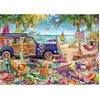 Schmidt Puzzle 1000 pièces : Une plage haute en couleur