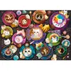 Schmidt Spiele 59707 Chaton à la Latte Art Puzzle 500 pièces, Multicolore