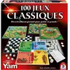 Jeux de société 100 jeux classiques Schmidt Spiele Gmbh 31,5x4,5x31,5 cm
