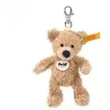 Steiff - 111600 - Porte-clé - Ours Teddy Fynn - Beige, 12 CM
