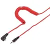 Kaiser cable synchro flash 10 m, prise pc/jack 3,5mm, rouge - kai1408