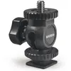 Kaiser rotule avec griffe flash mâle et vis 1/4 hauteur: 42mm - kai6019