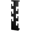 3S. x Home Garderobe murale en métal noir avec 6 crochets