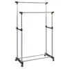 HAKU Möbel 3S. x Home Portant sur roulettes double rangée gris