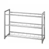 HAKU ENJOY YOUR HOME APPRECIEZ VOTRE INTERIEUR JANIS Etagere rangement chaussures classique en aluminium - L 80 cm