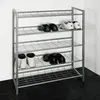Etagère à chaussures - Swithome - Grant alu - 12 paires - 80x30x106 cm