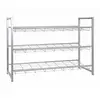 HAKU ENJOY YOUR HOME APPRECIEZ VOTRE INTERIEUR Etagère rangement chaussures Lasper 80x60x30 cm aluminium