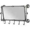 HAKU ENJOY YOUR HOME APPRECIEZ VOTRE INTERIEUR Patère Murale & Miroir Cervin 75cm Anthracite