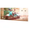 Porte-manteau mural design verre trempé scooter Stig