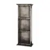 3S. x Home Etagère murale en MDF avec 3 compartiments anthracite