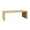HAKU ENJOY YOUR HOME APPRECIEZ VOTRE INTERIEUR Table basse finition chêne véritable et plateau nid d'abeille
